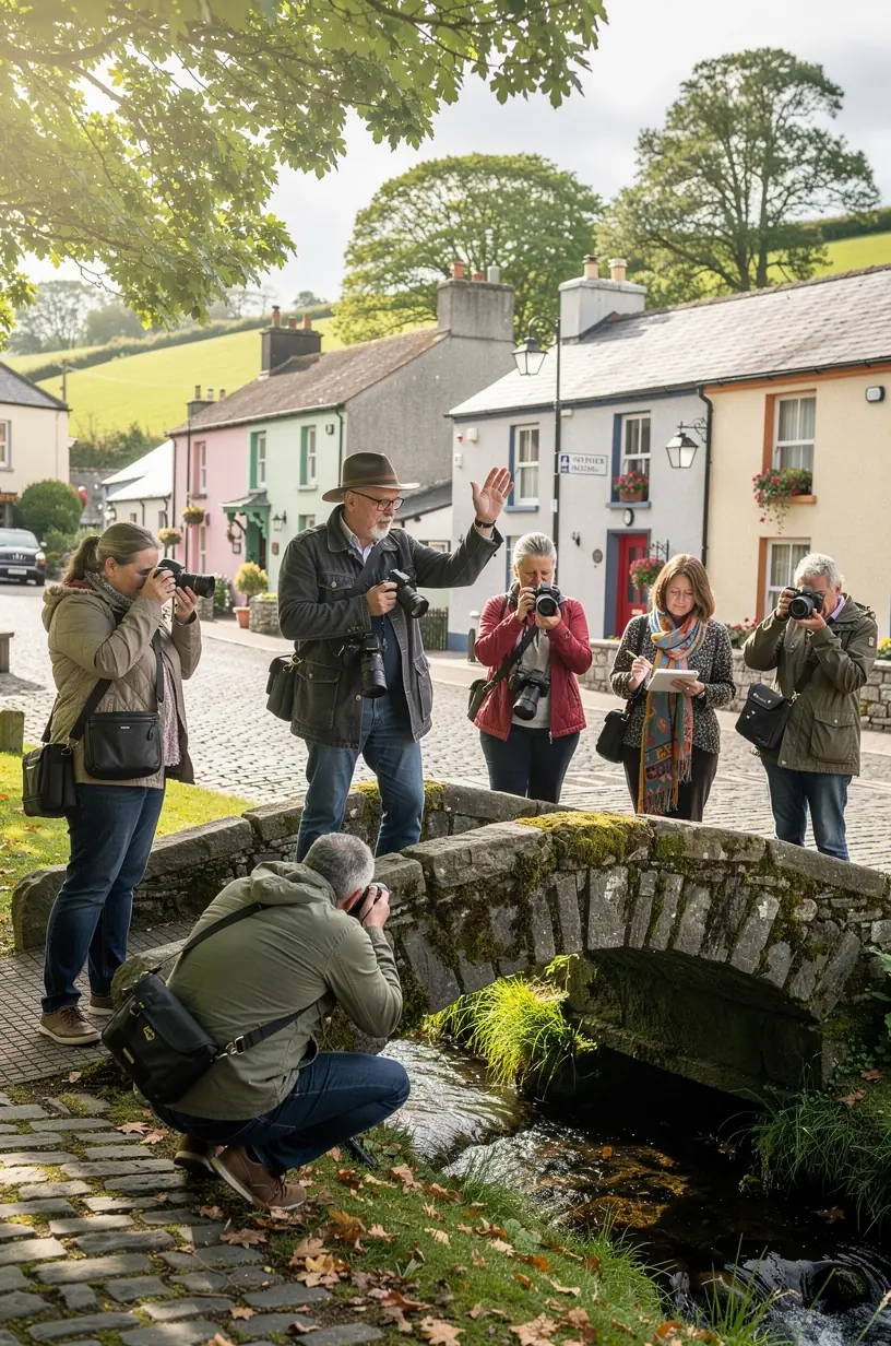Adults navigating social gatherings in Ireland